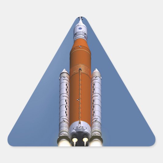 NASA SLS Space Launch System Sticker (Voorkant)
