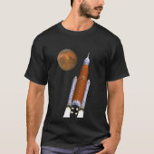 NASA SLS Space Launch System T-shirt (Voorkant)