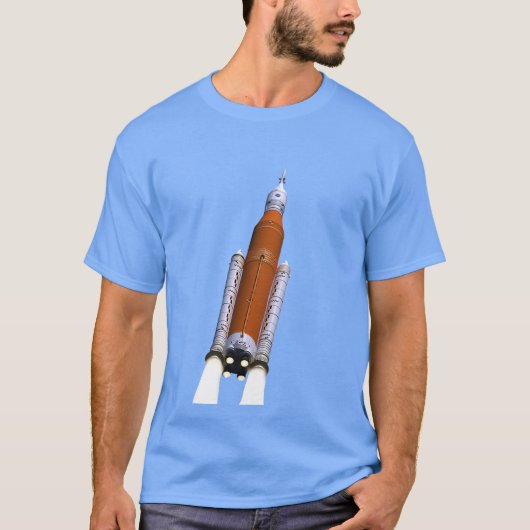 NASA SLS Space Launch System T-shirt (Voorkant)