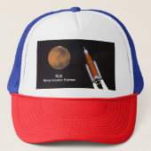 NASA SLS Space Launch System Trucker Pet (Voorkant)