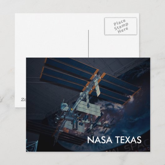 Nasa Space Center Texas Briefkaart (Voorkant / Achterkant)