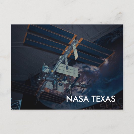Nasa Space Center Texas Briefkaart (Voorkant)