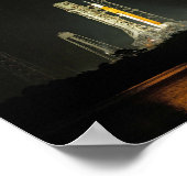 NASA Space Launch System Raket Artemis I Moonrise Poster (Hoek)