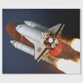 NASA Space Shuttle Atlantis lancering STS-45 Cadeaupapier (Vlak)