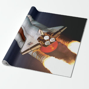 NASA Space Shuttle Atlantis lancering STS-45 Cadeaupapier