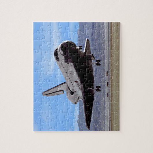 NASA Space Shuttle Atlantis Landing Edwards AFB Legpuzzel (Verticaal)