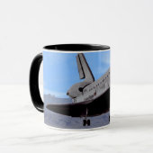 NASA Space Shuttle Atlantis landing Edwards AFB Mok (Voorkant links)
