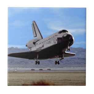 NASA Space Shuttle Atlantis Landing Edwards AFB Tegeltje