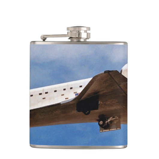 NASA Space Shuttle Atlantis STS-30 landing Heupfles (Voorkant)