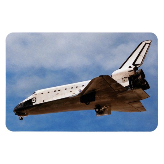 NASA Space Shuttle Atlantis STS-30 Landing Magneet (Horizontaal)