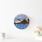 NASA Space Shuttle Atlantis STS-30 Landing Ronde Klok (Huis)