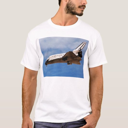 NASA Space Shuttle Atlantis STS-30 landing T-shirt (Voorkant)
