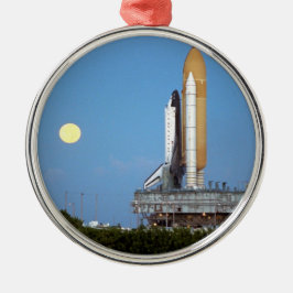 NASA Space Shuttle Atlantis STS-86 lancering rollo Metalen Ornament