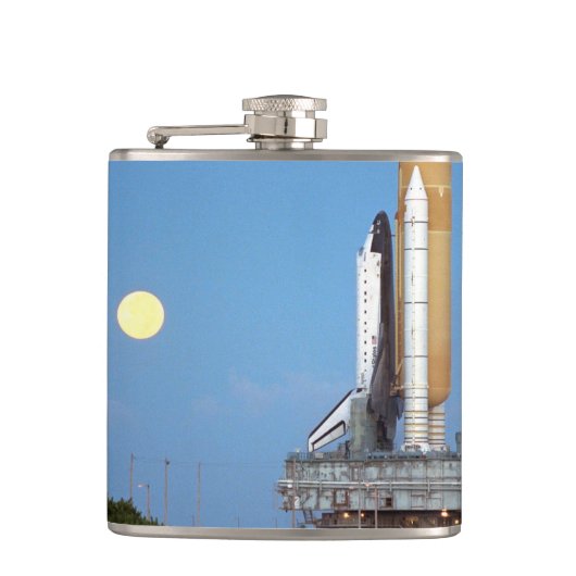NASA Space Shuttle Atlantis STS-86-lancering uitro Heupfles (Voorkant)