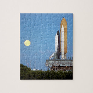 NASA Space Shuttle Atlantis STS-86 Start Uitrustin Legpuzzel
