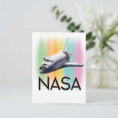 NASA Space Shuttle Briefkaart (Staand voorkant)