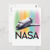 NASA Space Shuttle Briefkaart (Voorkant / Achterkant)