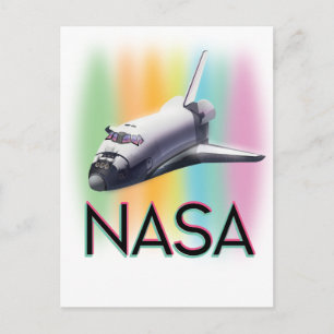 NASA Space Shuttle Briefkaart