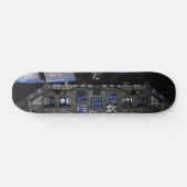 NASA Space Shuttle Cockpit Aardorbit Raam Uitzicht Persoonlijk Skateboard (Horizontaal)