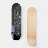 NASA Space Shuttle Cockpit Aardorbit Raam Uitzicht Persoonlijk Skateboard (Voorkant)