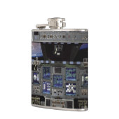 NASA Space Shuttle Cockpit Earth Orbit Window Uitz Heupfles (Links)