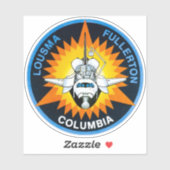 NASA Space Shuttle Columbia STS-3 Sticker (Vel)