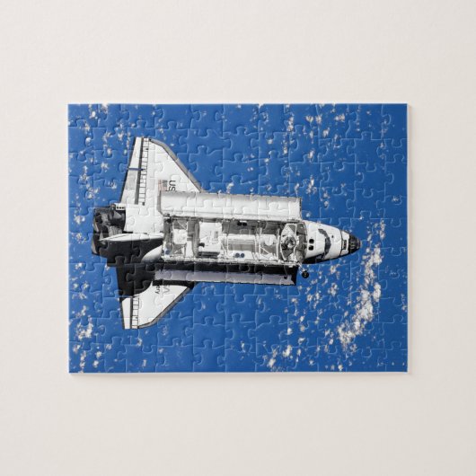 NASA Space Shuttle Discovery Earth Orbit Legpuzzel (Horizontaal)