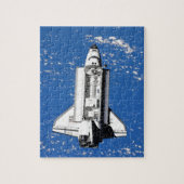 NASA Space Shuttle Discovery Earth Orbit Legpuzzel (Verticaal)