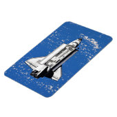 NASA Space Shuttle Discovery Earth Orbit Magneet (Linkerzijde)