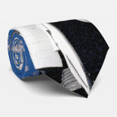 NASA Space Shuttle Discovery Earth Orbit Stropdas (Opgerold)