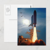 NASA Space Shuttle Discovery lancering STS-64 Briefkaart (Voorkant / Achterkant)