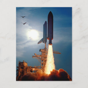 NASA Space Shuttle Discovery lancering STS-64 Briefkaart
