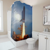 NASA Space Shuttle Discovery lancering STS-64 Douchegordijn (In situ)