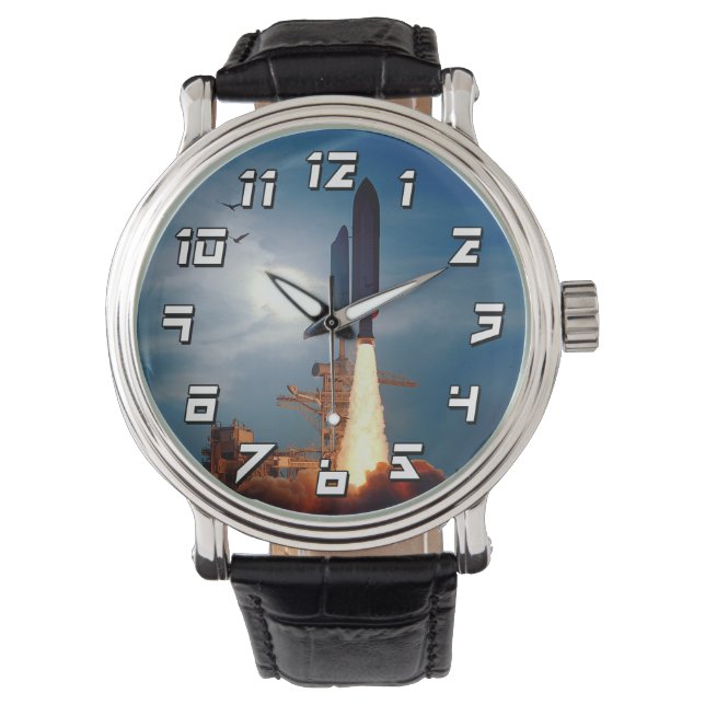 NASA Space Shuttle Discovery lancering STS-64 Horloge (Voorkant)