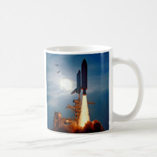 NASA Space Shuttle Discovery lancering STS-64 Koffiemok