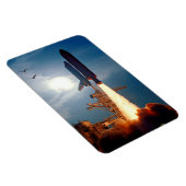 NASA Space Shuttle Discovery lancering STS-64 Magneet (Rechterzijde)