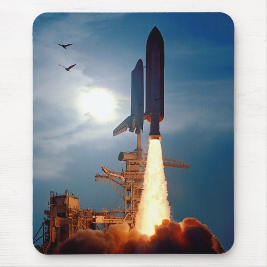 NASA Space Shuttle Discovery lancering STS-64 Muismat (Voorkant)