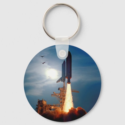 NASA Space Shuttle Discovery lancering STS-64 Sleutelhanger (Voorkant)