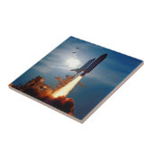 NASA Space Shuttle Discovery lancering STS-64 Tegeltje (Zijkant)