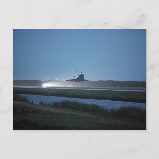 NASA / Space Shuttle Discovery landing - STS 116 Briefkaart (Voorkant)