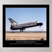 NASA Space Shuttle Discovery Poster (Voorkant)