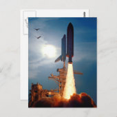 NASA Space Shuttle Discovery Start STS-64 Briefkaart (Voorkant / Achterkant)