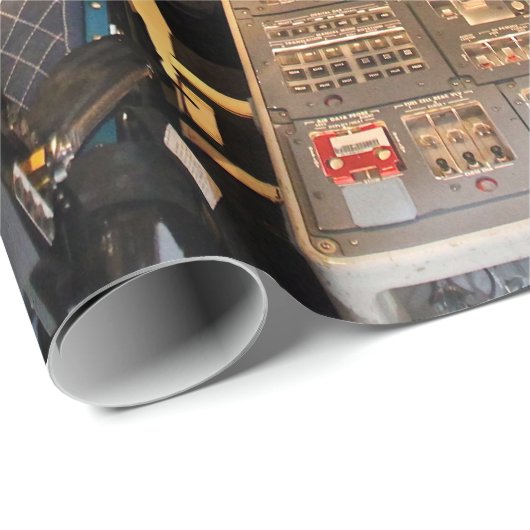 NASA Space Shuttle Endeavor Flight Deck Cockpit Cadeaupapier (Rol Hoek)