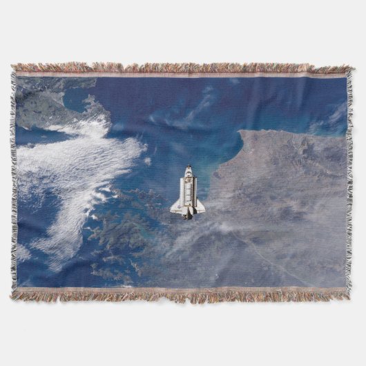 NASA Space Shuttle Endeavour STS-113 baan om de aa Deken (Voorkant)