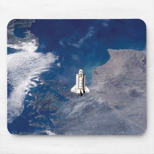 NASA Space Shuttle Endeavour STS-113 baan om de aa Muismat (Voorkant)