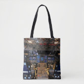 NASA Space Shuttle Endeavour Vluchtdek Cockpit Tote Bag (Voorkant)
