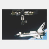 NASA Space Shuttle foto's Inpakpapier Vel (Voorkant)