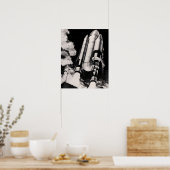 NASA Space Shuttle lanceervoertuig artiestenconcep Poster (Keuken)