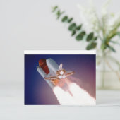 NASA Space Shuttle Photo Briefkaart (Staand voorkant)