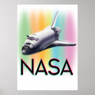 NASA Space Shuttle Poster